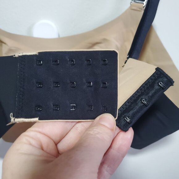 KNIX Women's Everyday Evolution Bra Convertible Black Nude Women's 3 36B 36C 38B - Picture 6 of 9